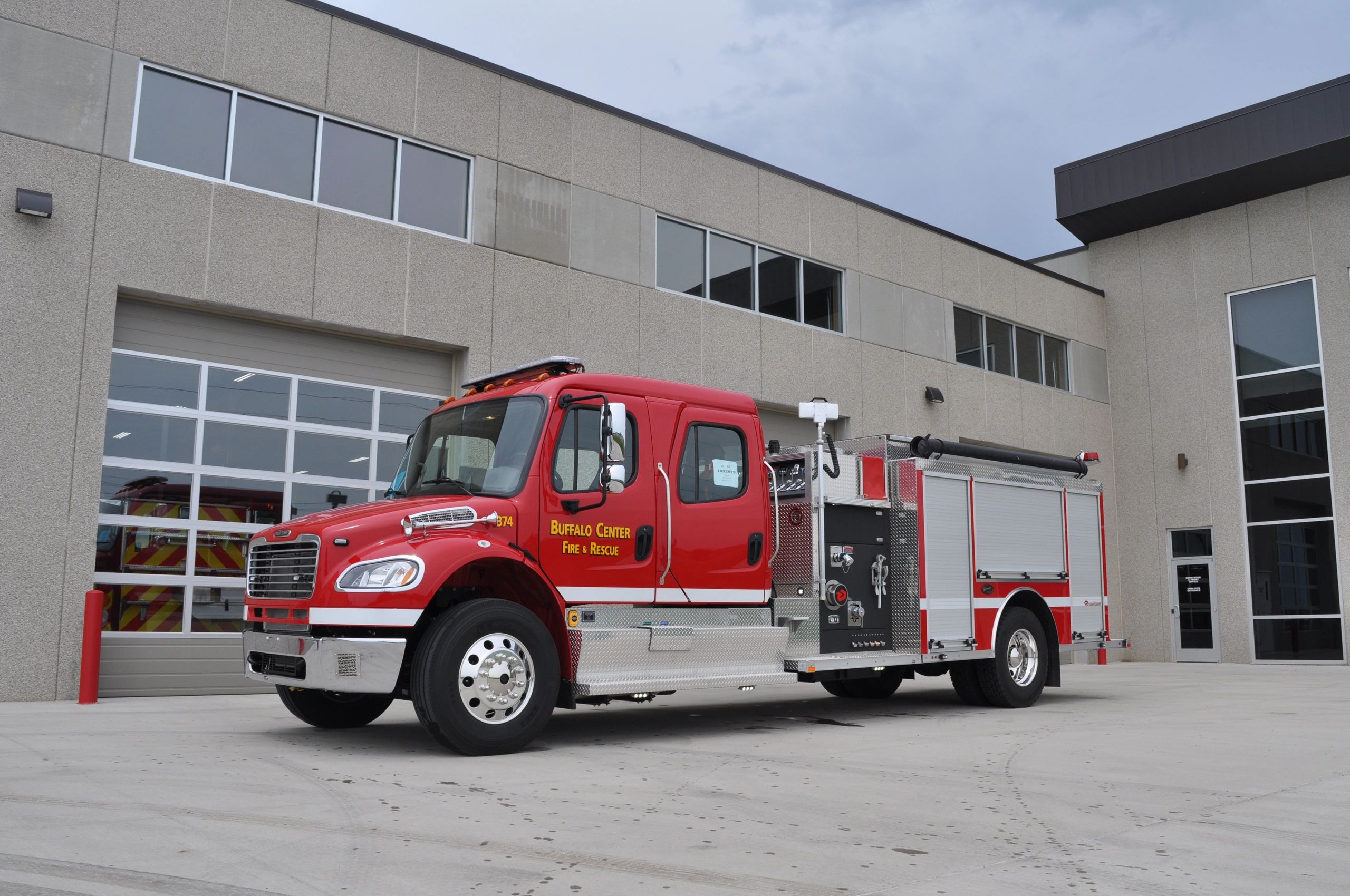 Buffalo Center, IA Fire Dept. Rosenbauer Pumper